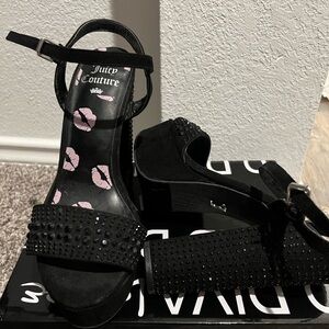 Black Juicy Couture Heels
